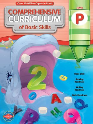 cover image of Comprehensive Curriculum of Basic Skills, Grade PK
